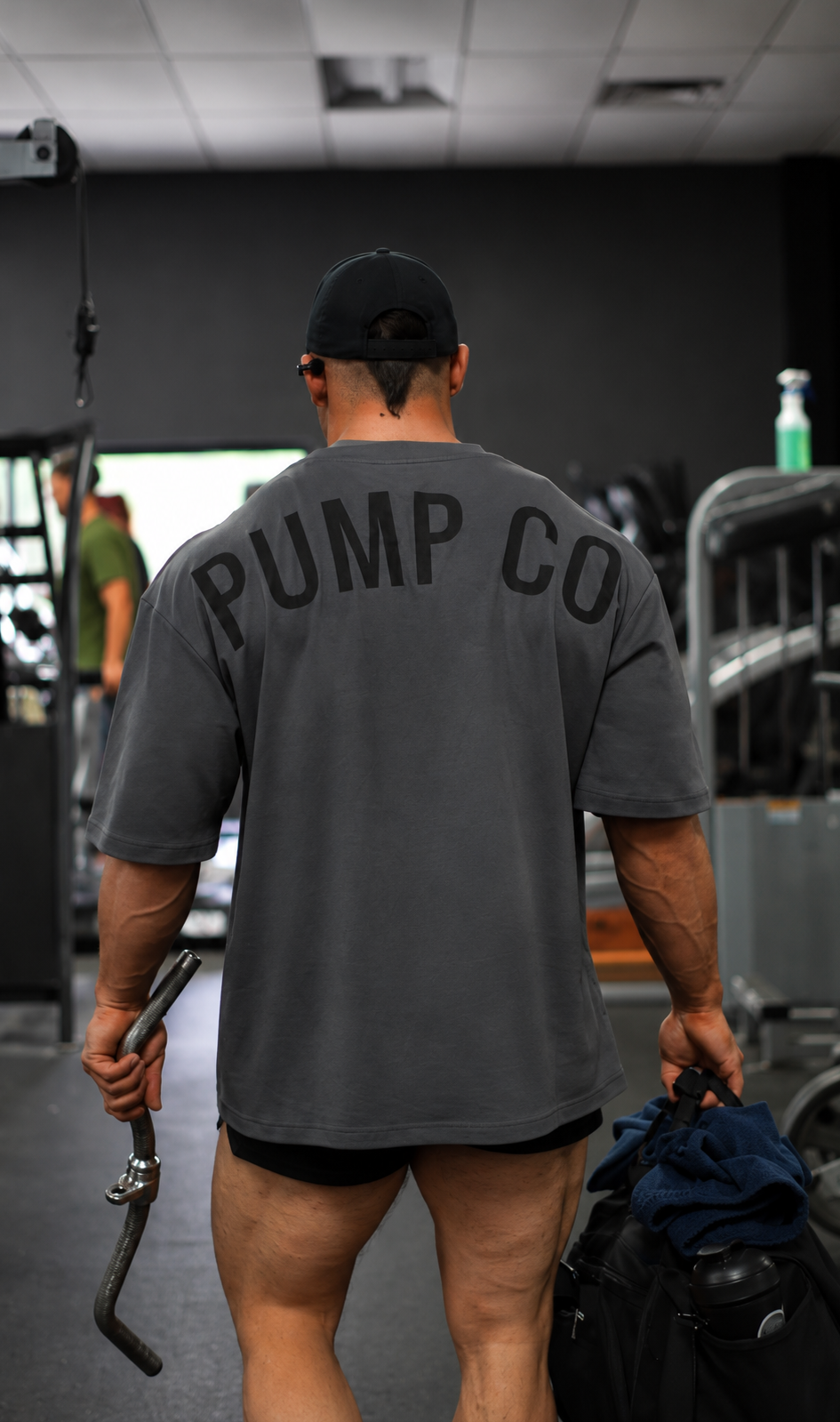 LOCKED IN Gray Heavy Pump Cover
