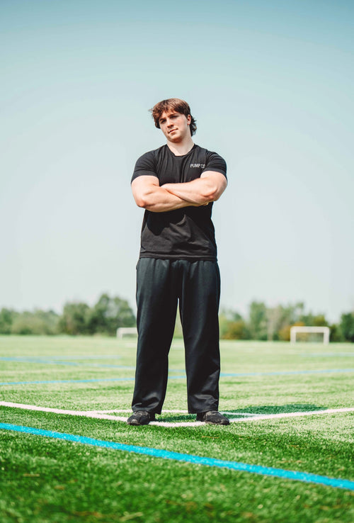 Black Relaxed Heavyweight Compression