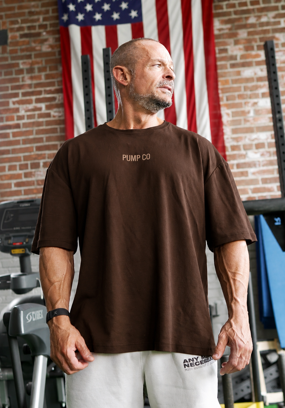 LOCKED IN Brown Heavy Pump Cover PREORDER