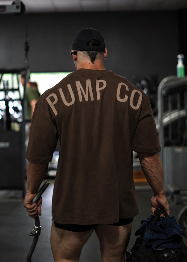 LOCKED IN Brown Heavy Pump Cover PREORDER