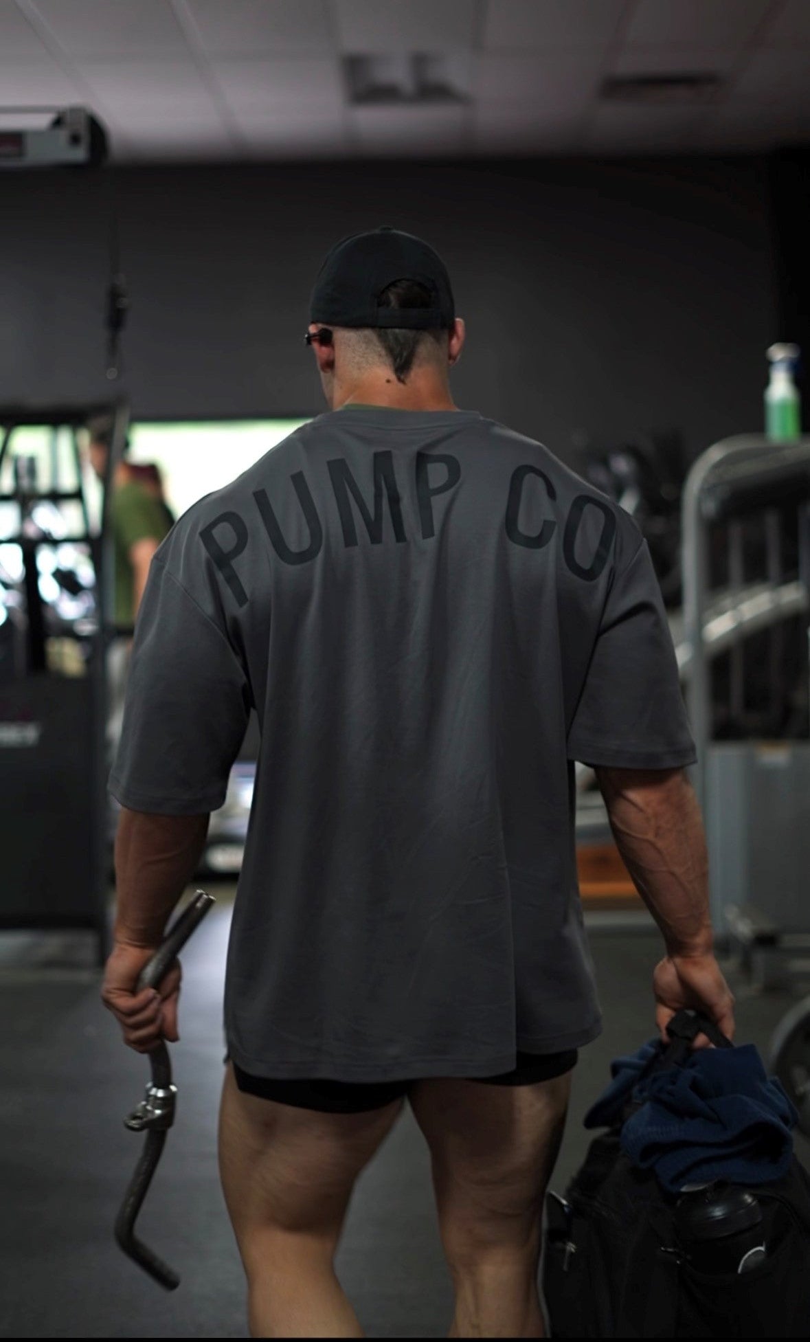 LOCKED IN Gray Heavy Pump Cover